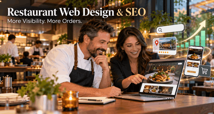 Restaurant website design and SEO