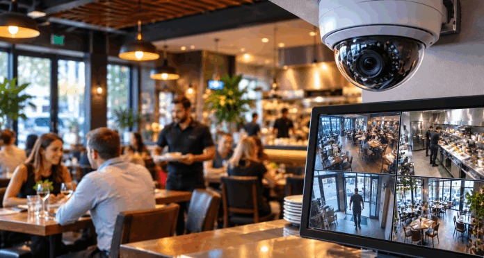 Restaurant Security camera systems