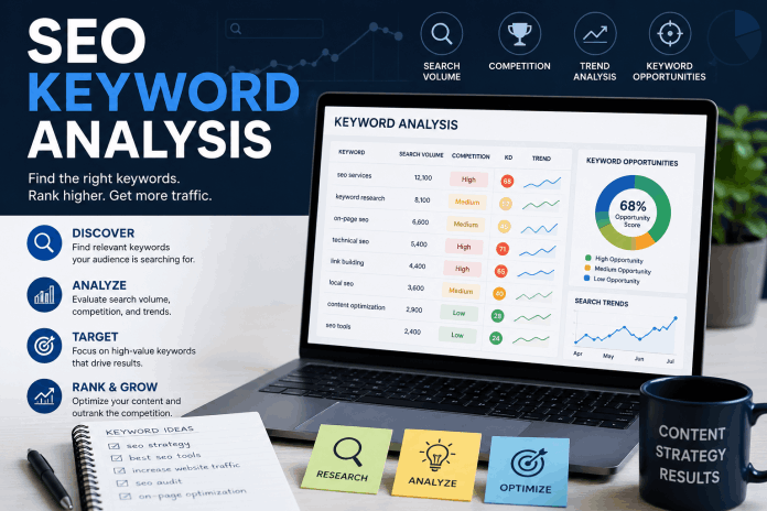SEO Keyword analysis