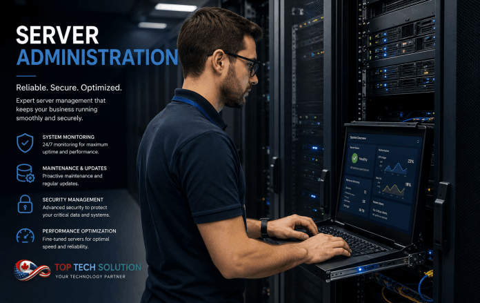 Server administration for Hospitality and hotels